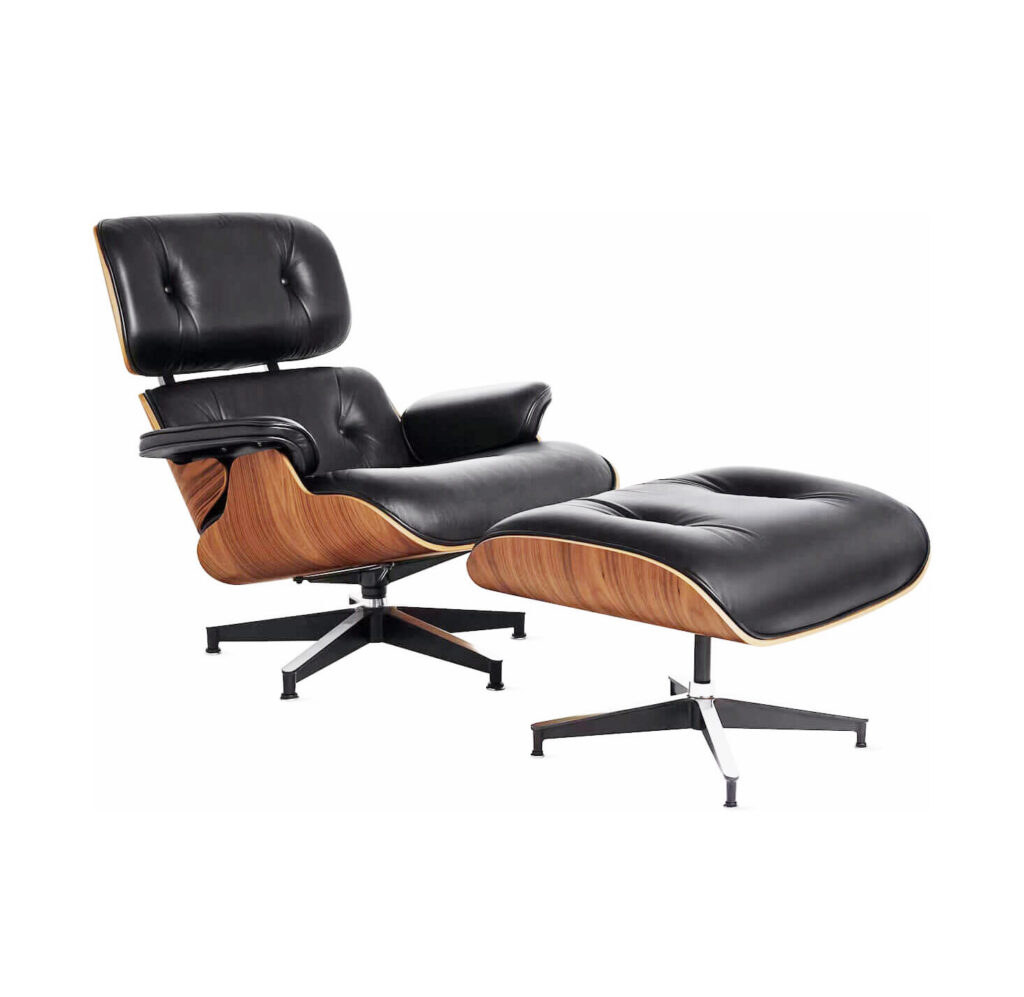 Authentic Eames Lounge Tall Chair & Ottoman By Herman Miller® 