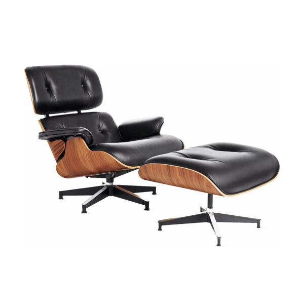 Authentic Eames Lounge Tall Chair & Ottoman by Herman Miller® | WorkArena