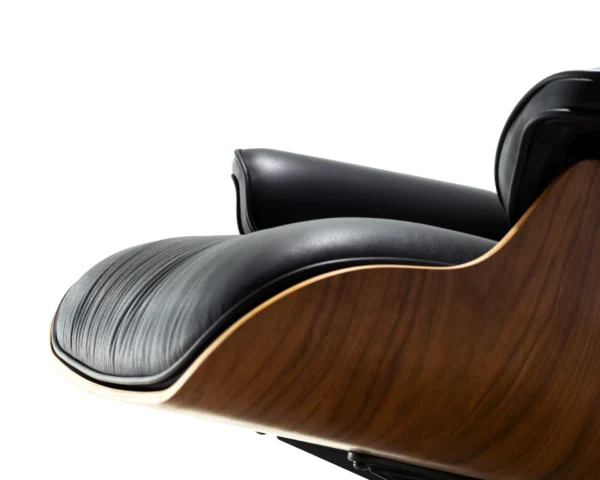 Eames lounge chair seat detail