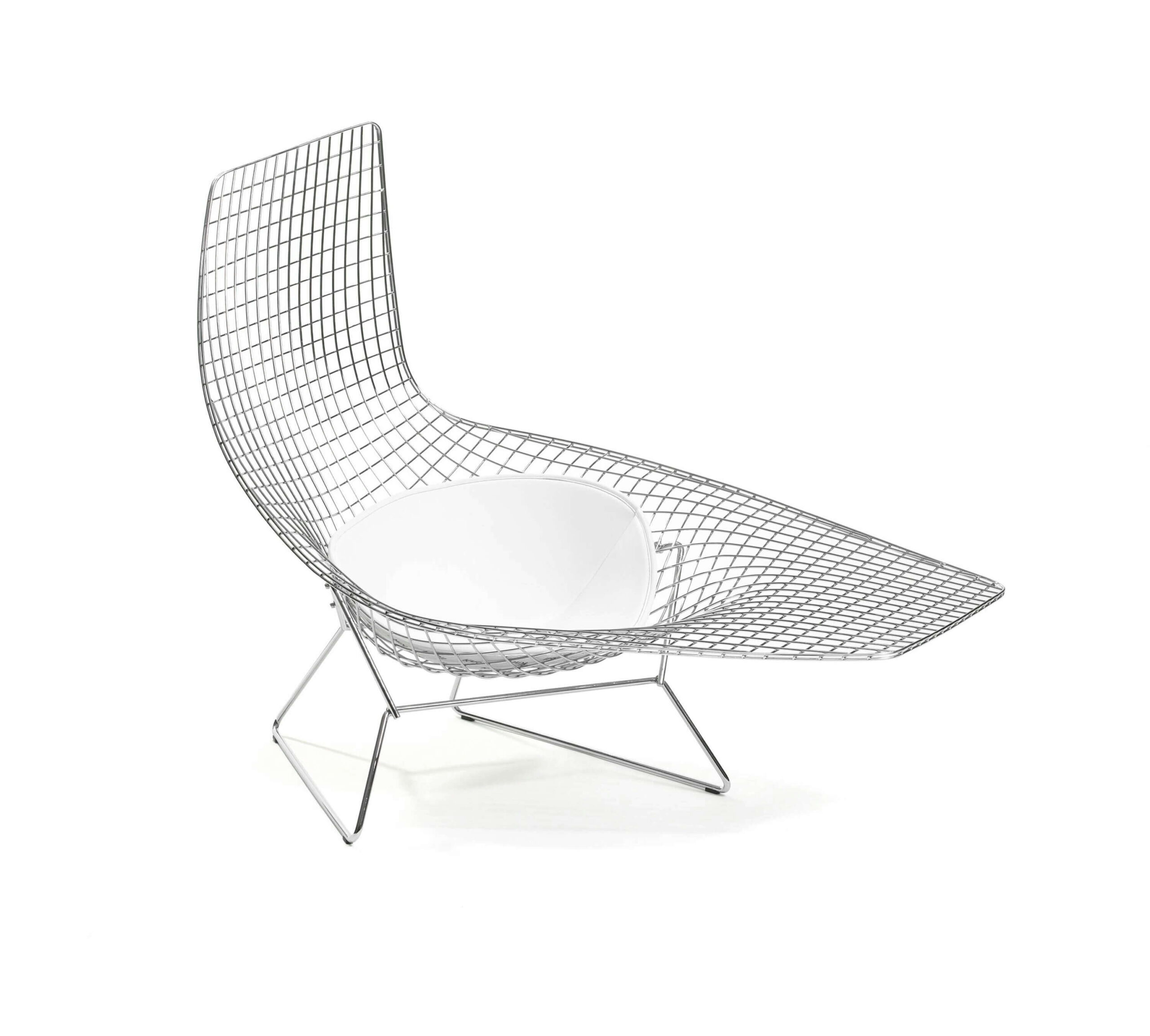 bertoia chaise chair wires
