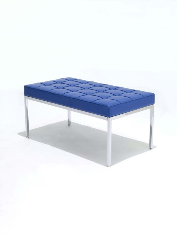 Florence Knoll Bench in blue colour