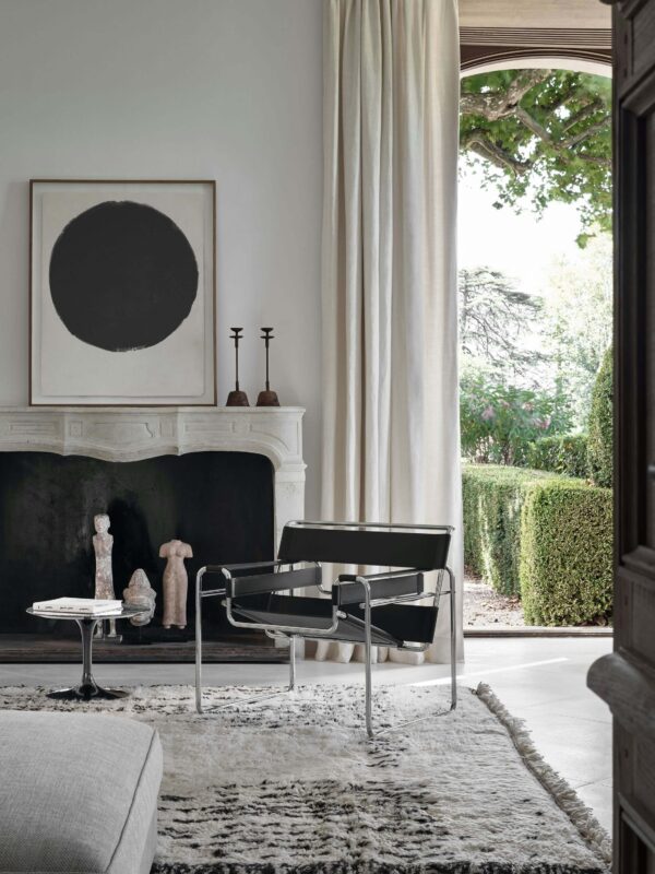 Wassily Chair in an elegant living room design