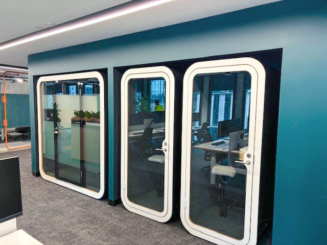 amazon melbourne office framery pods