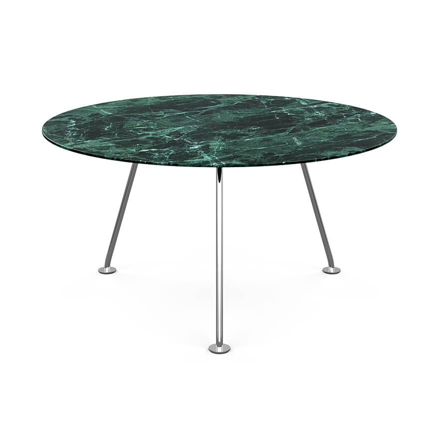 Grasshopper Dining Table with black top marble