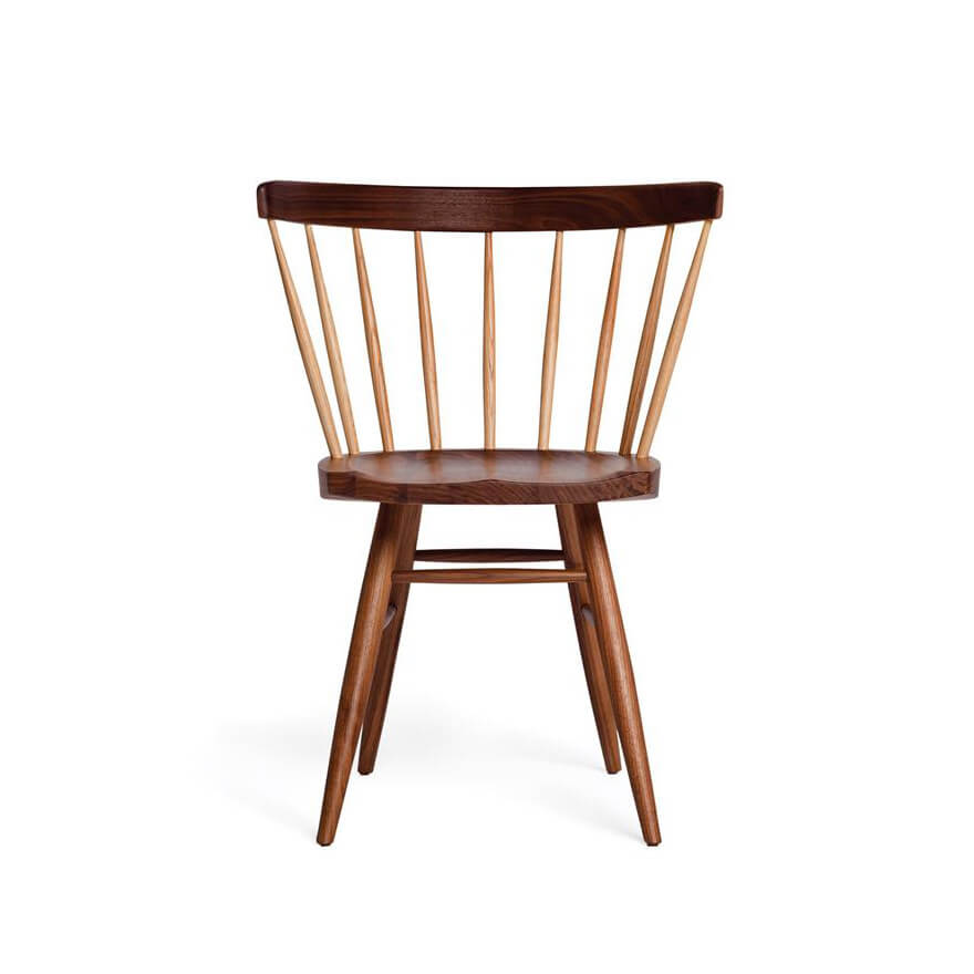 Nakashima Straight-Back Wooden Chair front