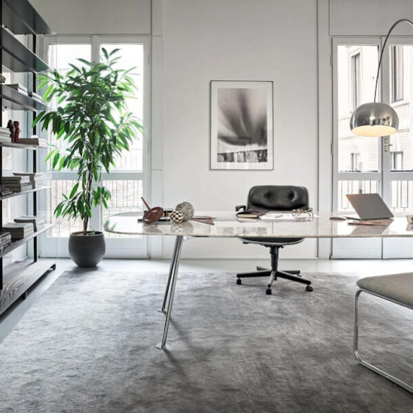 grasshopper Rectangular Dining Table in an executive office