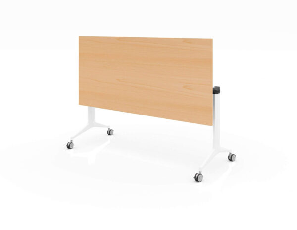 genus flip top table with wooden top flipped