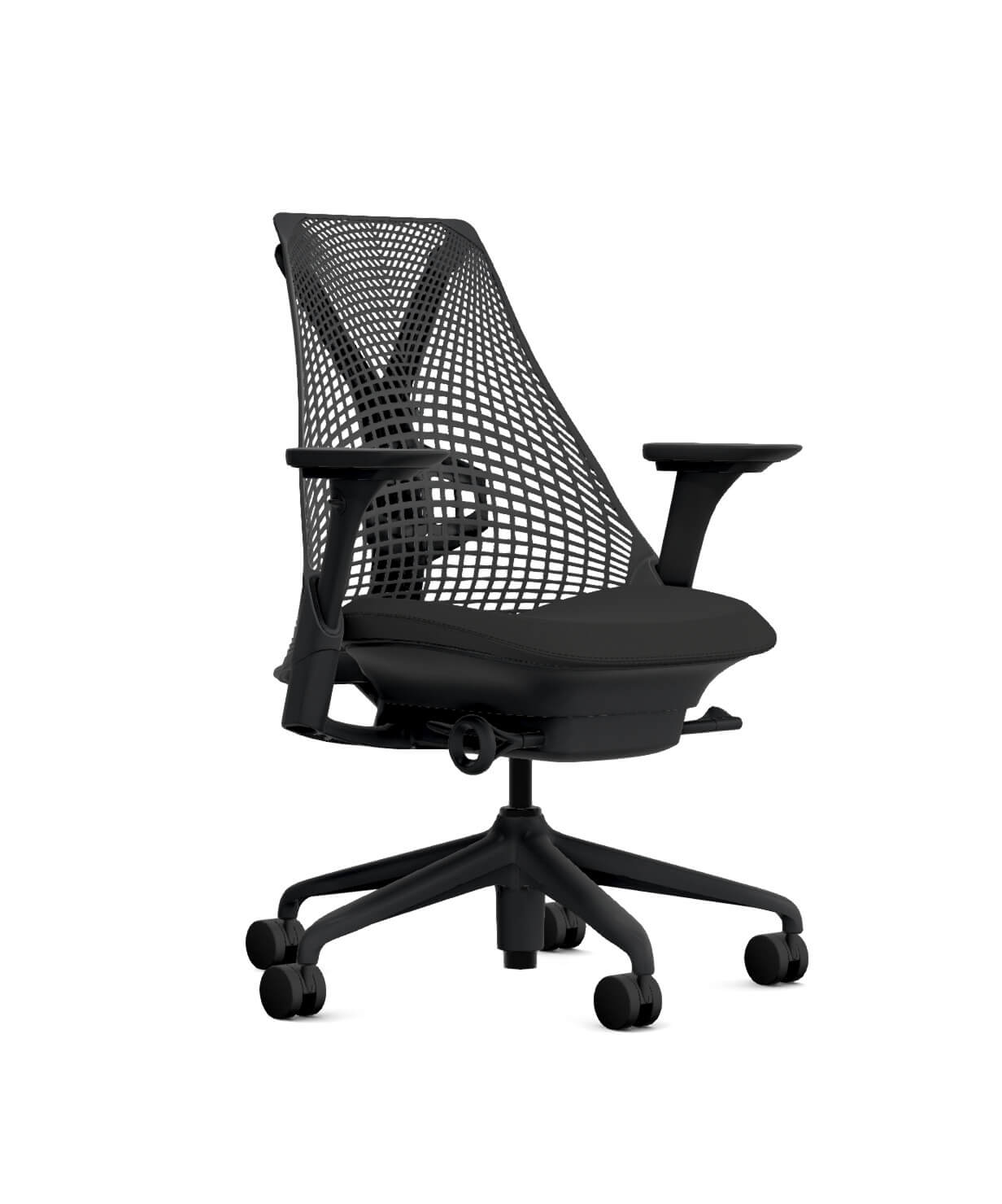 Sayl Chair viewed from the left side in a white background