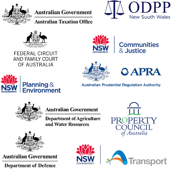 government furniture provider client logos